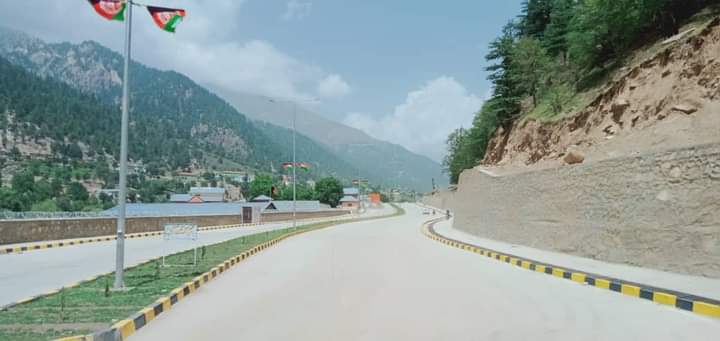 په نورستان کې ۵۱۰ متره کانکریټي سړک جوړ او ګټې اخیستنې ته وسپارل شو