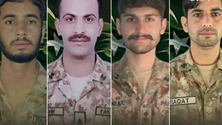 د پاکستان پوځ: شمالي وزیرستان کې ۴ پاکستاني پوځیان وژل شوي