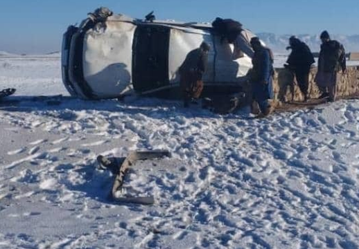 غزني کې ۵ کسانو ته مرګ ژوبله اوښتې