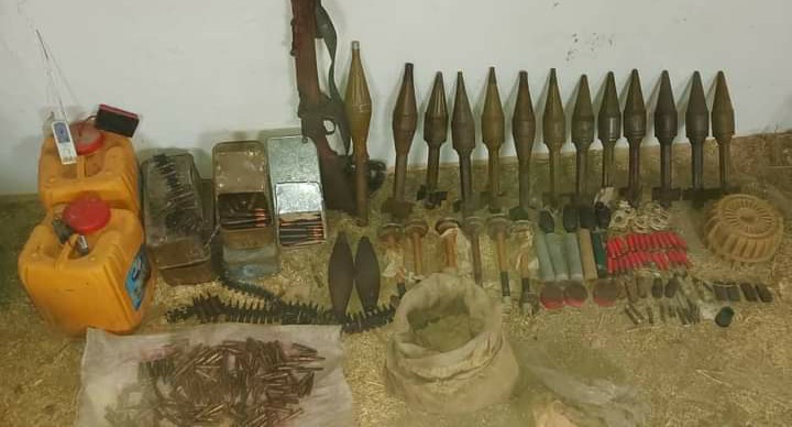 افغان ځواکونو پکتیا کې د طالبانو د وسلو ډېپو ونیوله.