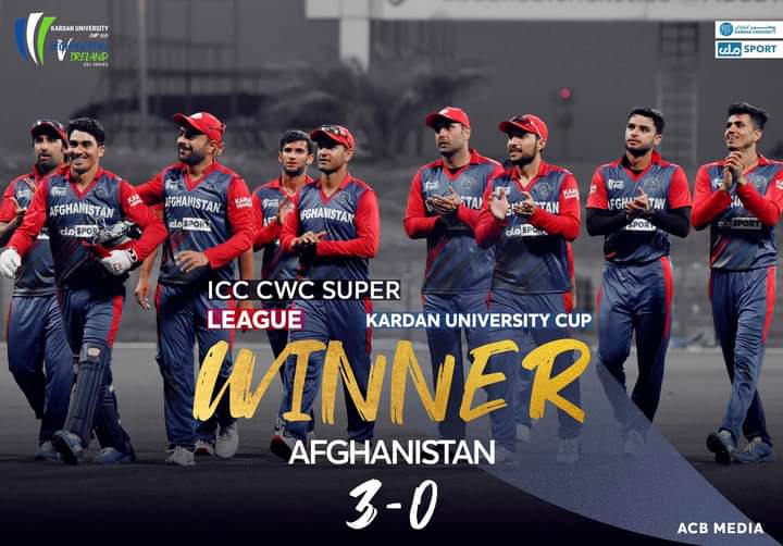 افغان لوبډلې په درېیمه او وروستۍ لوبه کې هم ایرلېنډ ته ماتې ورکړه.