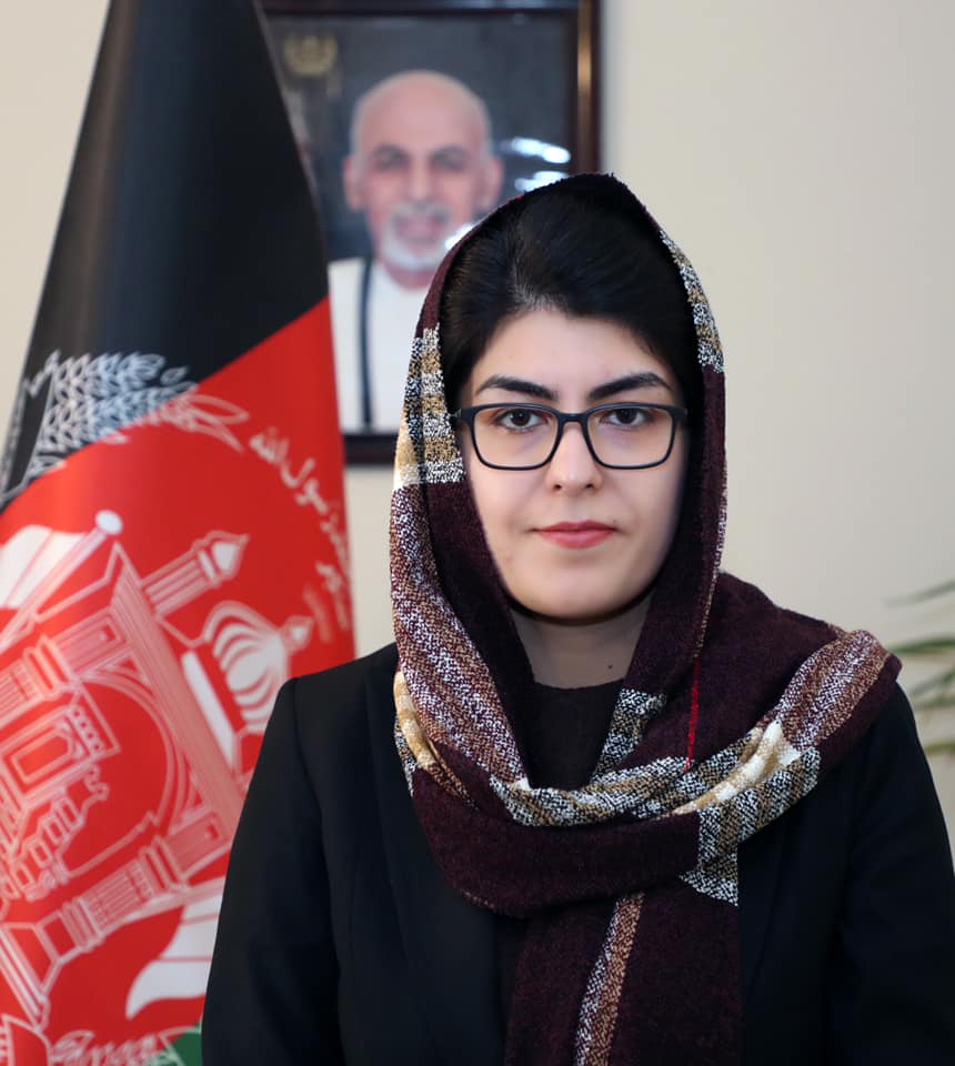 فاطمه مورچل د ولسمشرۍ ماڼۍ د ویاند مرستیاله ټاکل شوې