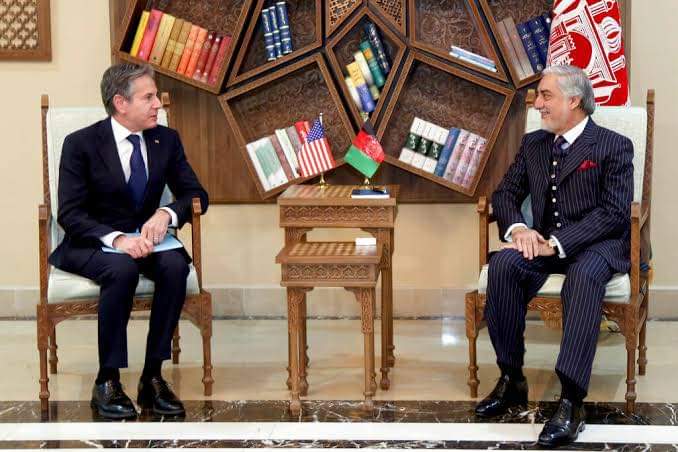 بلینکن: امریکا افغانستان یواځې نه پرېږدي؛ زموږ مرستې به دوام ولري