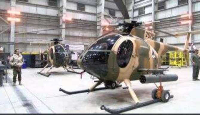 ایم ډي کمپنۍ افغانستان سره د هیلیکوپټرو د لوژیستیک برخه کې مرسته کوي.