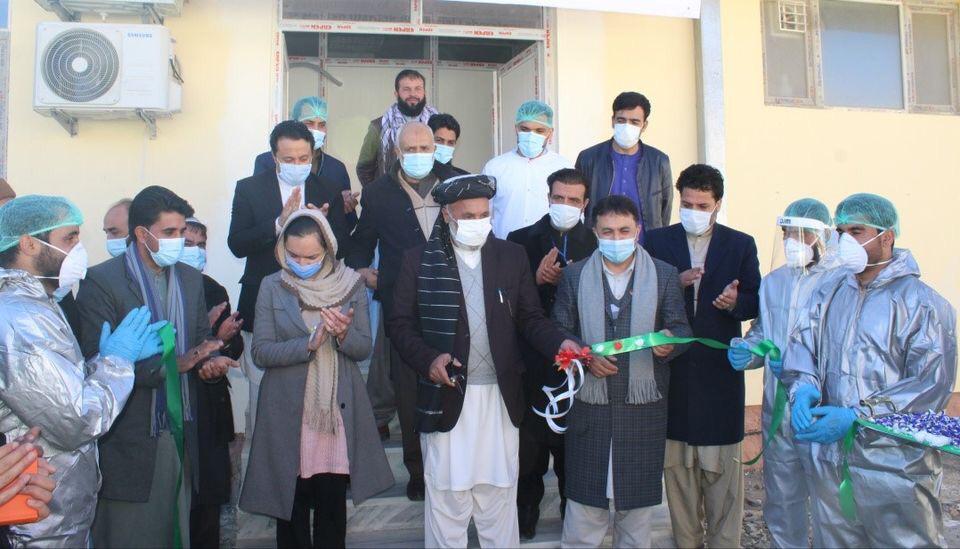 میدانښار کې د کرونا د تشخیص لابراتوار پرانیستل شو