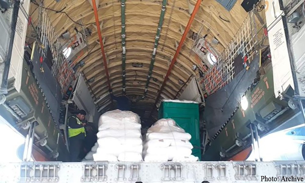 روسیې له افغانستان سره څه باندې ۶۵ ټنه بشري مرسته وکړه