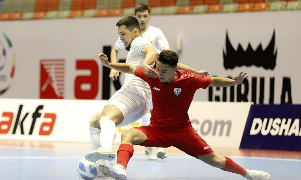 د افغانستان فوټسال ملي لوبډلې قرغزستان ته ماتې ورکړه