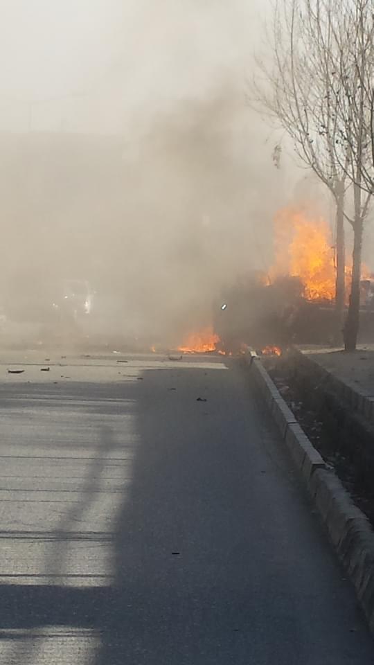 کابل کې۳ پرله پسې چاودنو ۷ تنو ته مرګ ژوبله واړوله