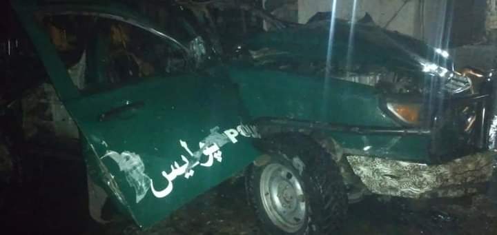 ارزګان کې د پولیسو پر رنجر نښلول شوي ماین چاودنه شوې.