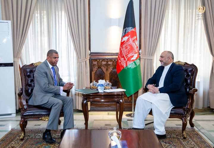 د هیواد د بهرنیو چارو وزیر کابل کې د سعودي له سفیر سره کتلي.