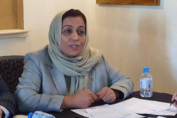 د مذاکره‌کوونکي پلاوي غړې شریفه زرمتۍ وردګ