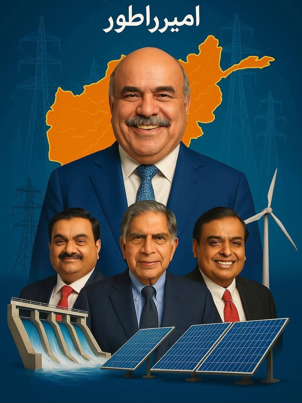 عزیزي بۀ د هندوستان موکېش امباني غوندې د افغانستان اقتصاد امپراطور شي!؟