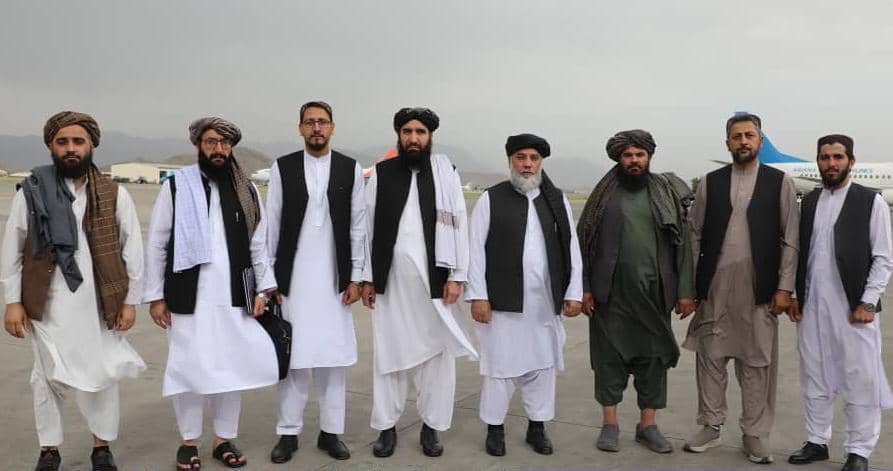 د سرپرست حکومت یو پلاوی قزاقستان ته ولاړ