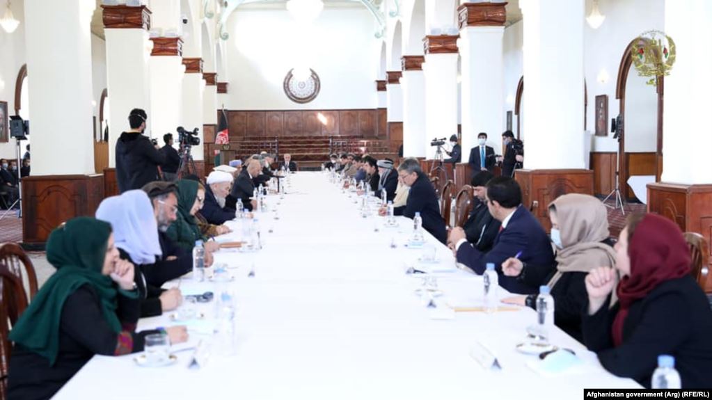 د ملي مصالحې عالي شورا لومړنۍ ناسته ترسره شوه