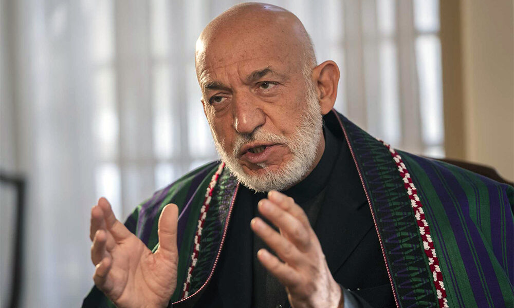 حامد کرزي افغانانو ته د نوي کال مبارکي ویلې