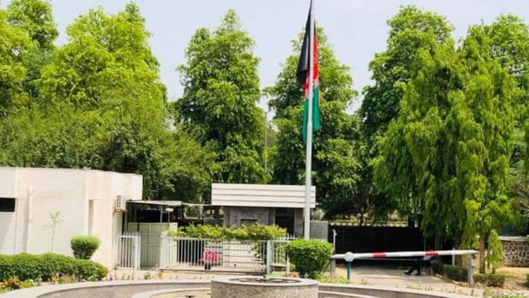 هند کې د افغانستان سفارت وتړل شو