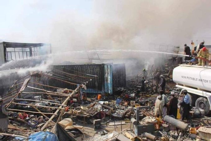 کندهار کې اورلګېدنې ۴۸ میلیونه افغانۍ زیان اړولی