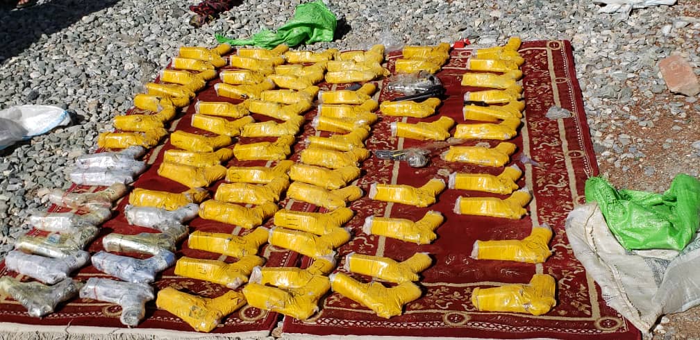 پکتیا کې لسګونه میله امریکایۍ برېټا تومانچې ونیول شوې