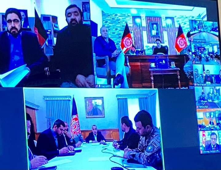 د افغانستان ٨ ولایتونو سره د امنیتي تړون د تطبیق په اړه غونډه وشوه.