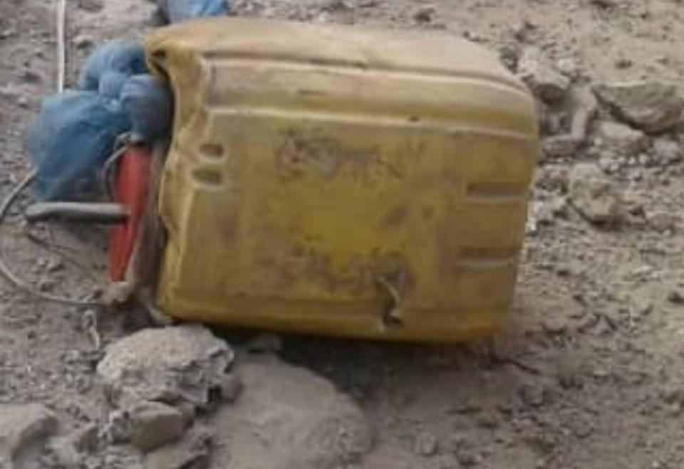 د لغمان په اليشنګ ولسوالۍ کې يوه بوشکه چاودېدونکي مواد کشف او وروسته والوزول شول