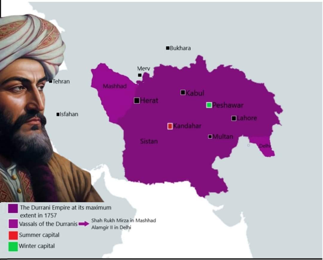 د احمدشاه دراني امپراتوري، ۱۷۵۷ع